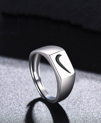 Silver titanium unisex - titanium, black